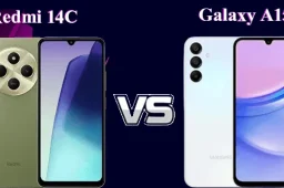 مقایسه سامسونگ Galaxy A15 با شیائومی Redmi 14C