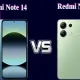 مقایسه گوشی Redmi Note 13 با Redmi Note 14